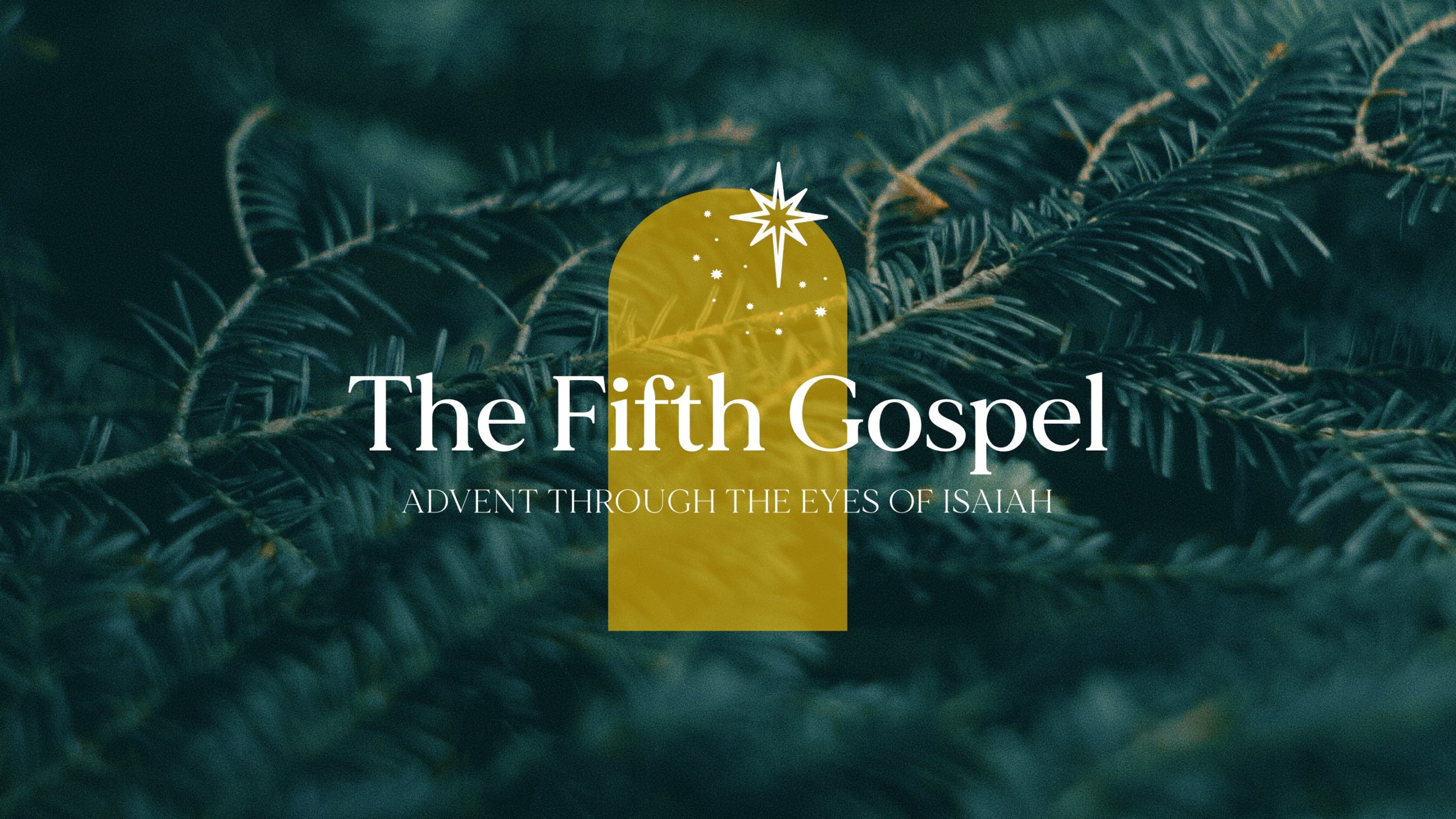 The Fifth Gospel Title Slide